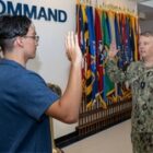 CNRC Conducts an enlistment ceremony [Image 3 of 10]