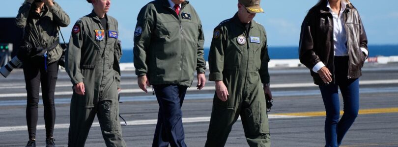 White House Urged Firing Live Bombs, Not Dummies, for Trump’s Visit to Navy Celebration