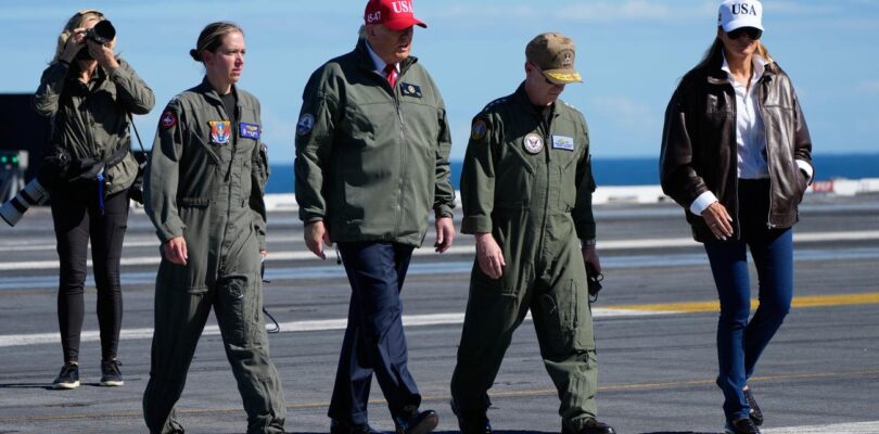 White House Urged Firing Live Bombs, Not Dummies, for Trump’s Visit to Navy Celebration