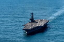 Trump Doesn’t Let Shutdown Interfere With Celebrating Navy’s 250th Anniversary
