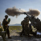 Marine artillery shell explodes over highway during drill, police say