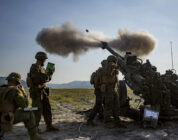 Marine artillery shell explodes over highway during drill, police say