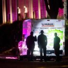 Shots fired after truck rams into California Coast Guard base