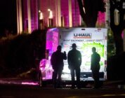 Shots fired after truck rams into California Coast Guard base