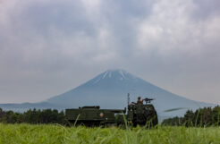Marines fire HIMARS for first time near Mount Fuji