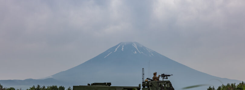 Marines fire HIMARS for first time near Mount Fuji