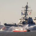 A Grand Parade of Ships Kicked off the 250th Anniversary of the Marines and Navy