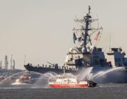A Grand Parade of Ships Kicked off the 250th Anniversary of the Marines and Navy