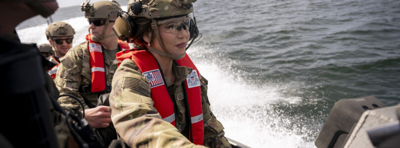 US Coast Guard will still get paid amid government shutdown, Noem says