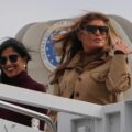 Melania Trump, Usha Vance visit military families in North Carolina