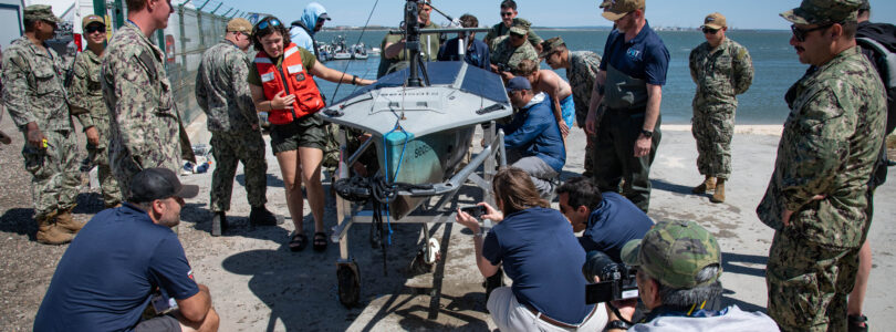 Solar-powered unmanned surface vessel sets new speed crossing Atlantic