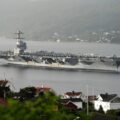 US aircraft carrier nears Venezuela in flex of American military power