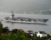 US aircraft carrier nears Venezuela in flex of American military power