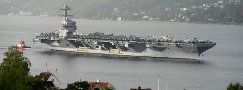 US aircraft carrier nears Venezuela in flex of American military power