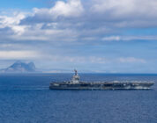 US aircraft carrier arrives in the Caribbean in buildup near Venezuela