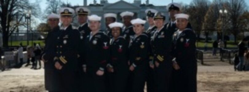 Fiscal year 2025 Recruiter of the Year awardees visit the Whitehouse [Image 6 of 15]