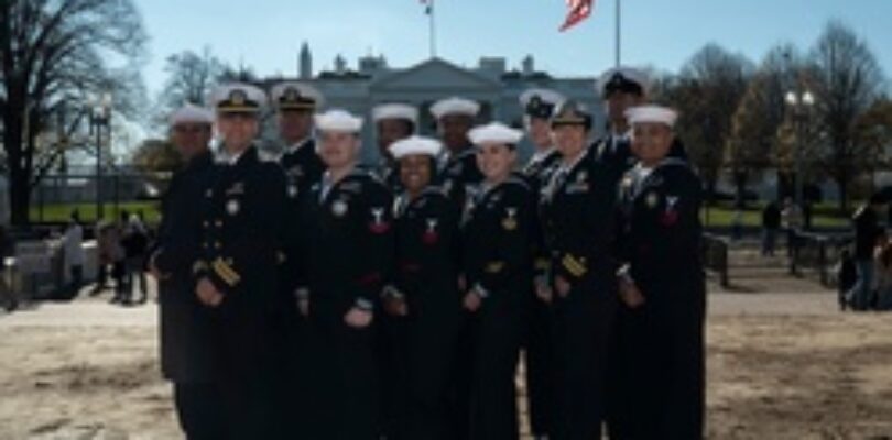 Fiscal year 2025 Recruiter of the Year awardees visit the Whitehouse [Image 6 of 15]