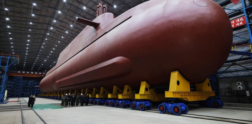 North Korea Displays Apparent Progress in Construction of Nuclear-Powered Submarine