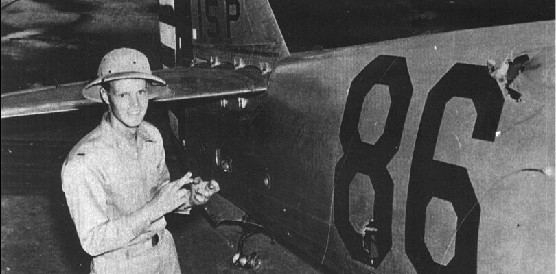 The pajama pilot over Pearl Harbor