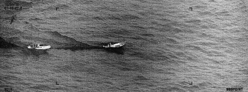 How did the US patrol the Caribbean for drug smuggling before strikes?