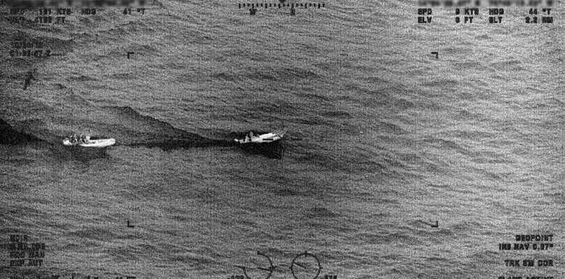 How did the US patrol the Caribbean for drug smuggling before strikes?