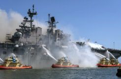 Navy needs to improve fire safety enforcement on ships, watchdog warns