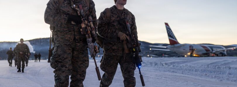 US Marines flew on New England Patriots’ private jet to Norway