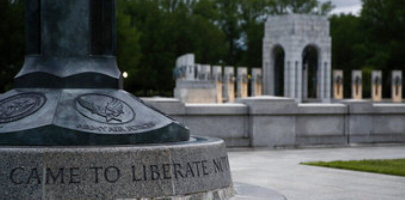 WWII Memorial in Washington closed for five months