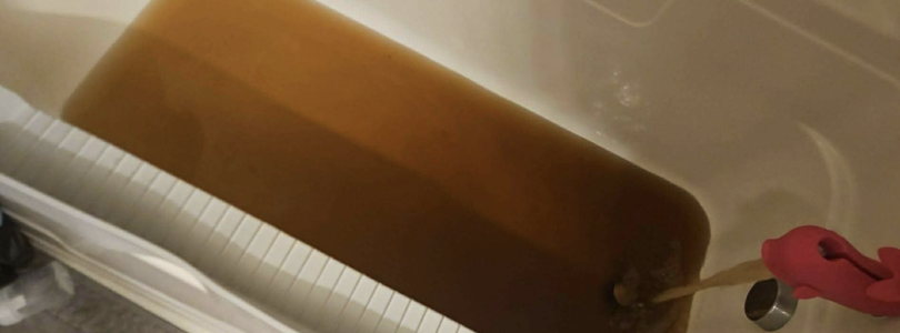 Brown water afflicts residents of military housing in New Jersey