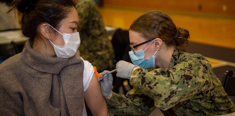 Study of female troops supports COVID vaccine before, during pregnancy