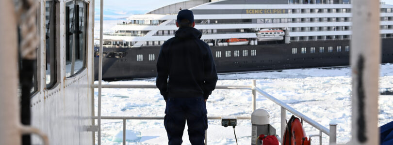 Coast Guard rescues cruise ship stuck in Antarctic ice