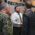 The Honorable Benjamin C. Kohlmann, Assistant Secretary of the Navy for Manpower and Reserve Affairs, visits Navy Recruiting Command [Image 1 of 5]