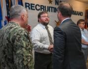 The Honorable Benjamin C. Kohlmann, Assistant Secretary of the Navy for Manpower and Reserve Affairs, visits Navy Recruiting Command [Image 1 of 5]