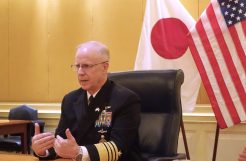 Navy leader wants to move faster, leaner instead of turning to carriers in crisis