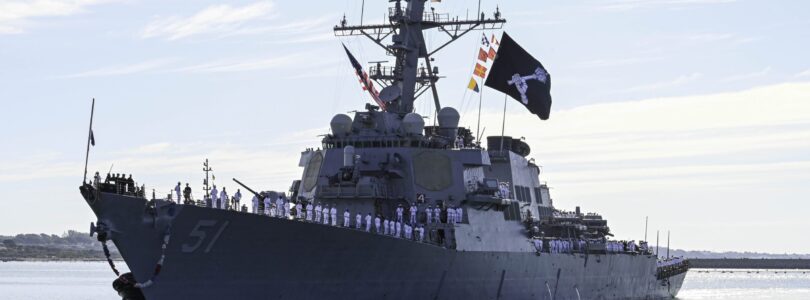 USS Arleigh Burke sailors awarded Armed Forces Service Medal for ‘12-Day War’ operations