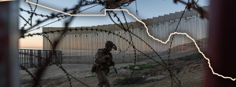 A war zone, minus the war: One year later, has the military really secured the US-Mexico border?