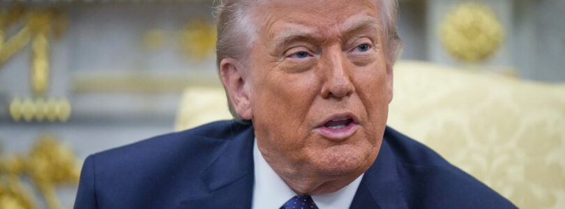 Trump says US Navy could escort ships through Strait of Hormuz