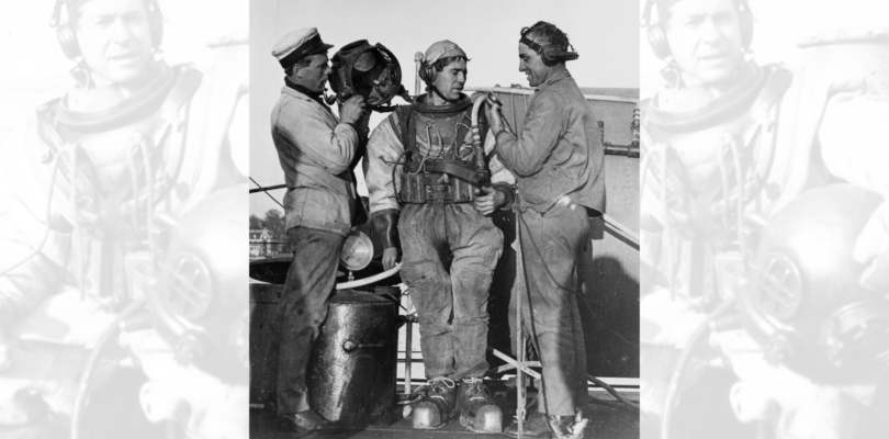 Facing death 275 feet beneath the sea, this pioneering naval diver earned the Medal of Honor