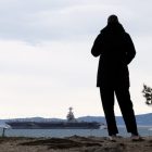 Aircraft carrier USS Gerald R. Ford arrives in Croatia for repairs