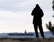 Aircraft carrier USS Gerald R. Ford arrives in Croatia for repairs