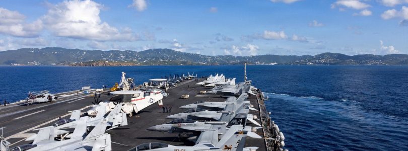 US carrier Ford to go to port temporarily after fire