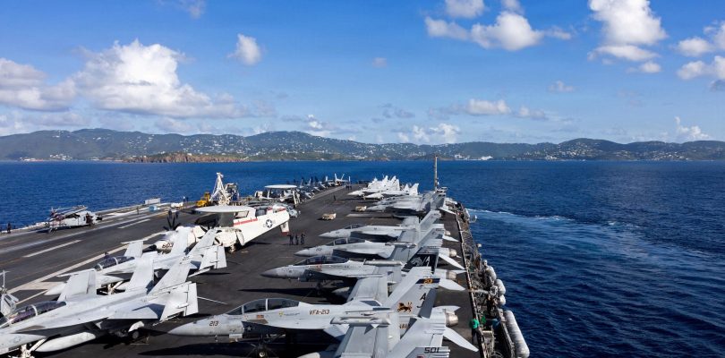 US carrier Ford to go to port temporarily after fire