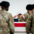 Trump fundraising email uses photo of March 7 dignified transfer of deceased soldier