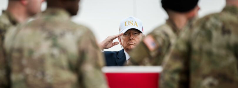 Trump fundraising email uses photo of March 7 dignified transfer of deceased soldier