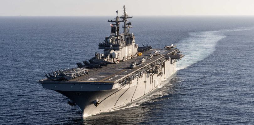 USS Boxer and 11th Marine Expeditionary Unit deploy to Middle East
