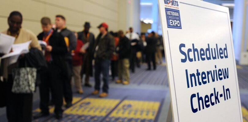 Veterans buck trend as jobless rates dip below national average