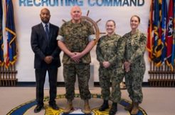 Judge Advocate General of the Navy Visits CNRC [Image 1 of 9]