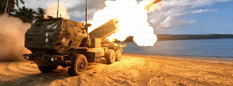 US Marines help gun down beach invaders in simulated Philippines defense