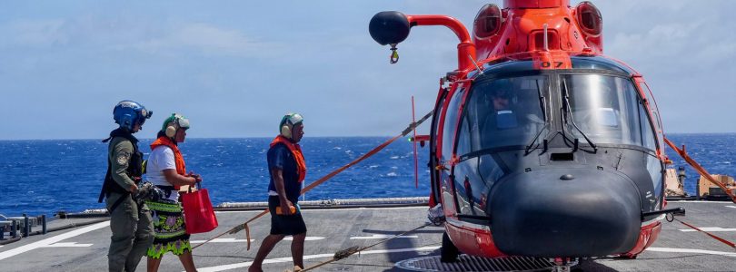 US Coast Guard rescues family missing for 7 days in Micronesia