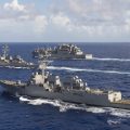 US Navy destroyer fires on cargo vessel attempting to sail to Iranian port